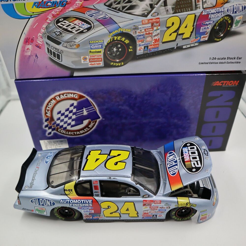 Jeff Gordon/#24 ACTION Dupont 2000 Monte Carlo Stock Car 1:24 Scale Nascar
